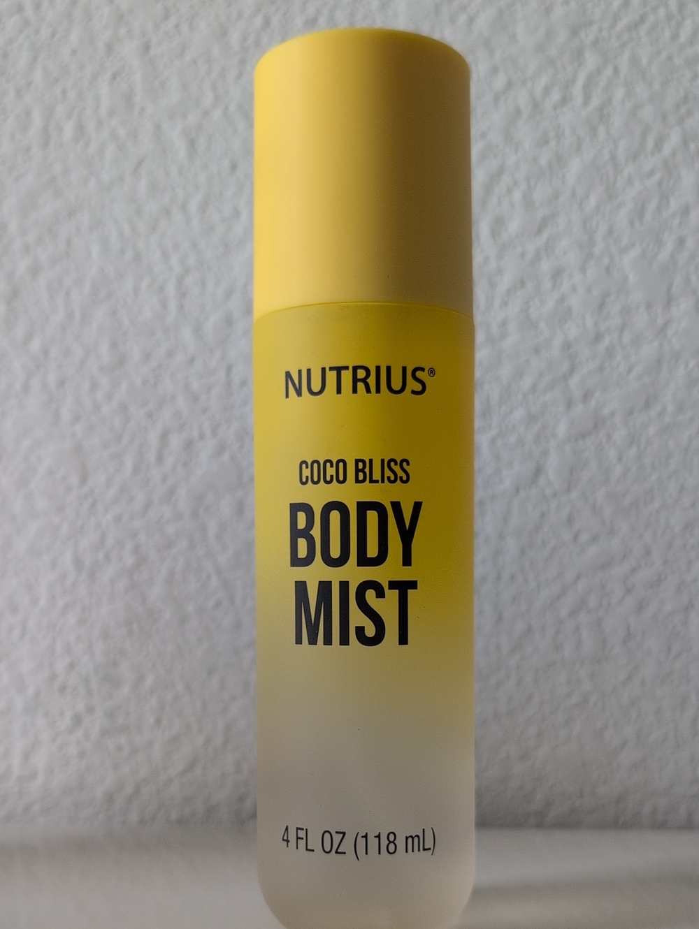 Nutrius Coco Bliss Body Mist — Yellow Body Mist